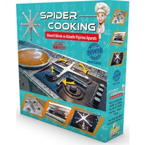 Spider Cooking Gold Döküm Dönerli Börek Künefe Pişirme Aparatı