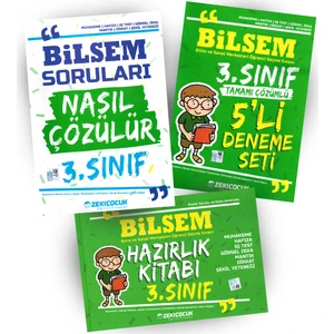 Zeki Çocuk - Bilsem 3. Sınıf Seti