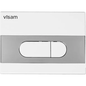 Milet İki Kademeli Beyaz Panel(Parlak Krom Bantlı)