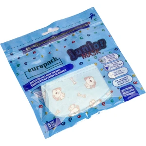 Kids 5'li Mavi Çocuk Maskesi