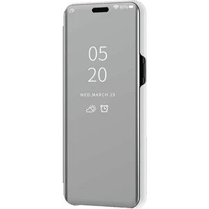 Smart Tech Xiaomi Redmi Note 7 Aynalı Kapaklı Lüx Kılıf Gümüş