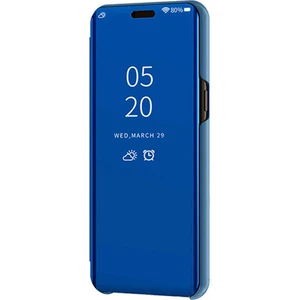 Smart Tech Xiaomi Redmi 7A Aynalı Kapaklı Lüx Kılıf Mavi