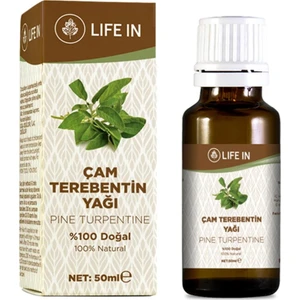 Life In Doğal Çam Terebentin Yağı 50 ml