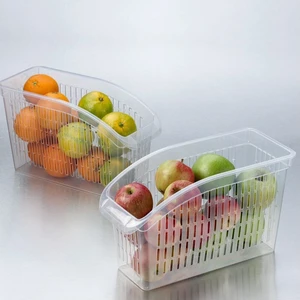 Tubi Home 5'li Buzdolabı Içi Düzenleyici Şeffaf Organizer