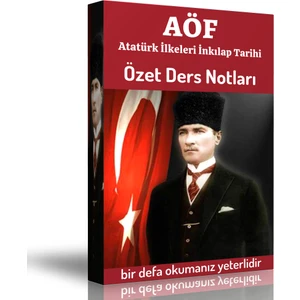 Enine Boyuna Eğitim AÖF Inkılap Tarihi ve Atatürkçülük Ders Notları-1