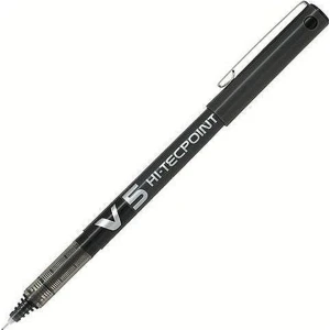 V5 Hi-Tecpoint İğne Uclu Roller Kalem 0.5 mm Siyah 1 adet