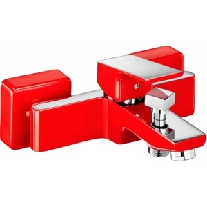 Eca Tiera Banyo Bataryası- Krom Kırmızı 103302469