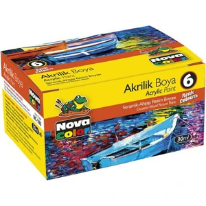 Nova Color Akrilik Boya 6 Renk