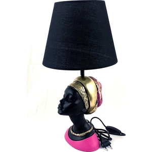 By Ari Afrikalı Kadın Abajur