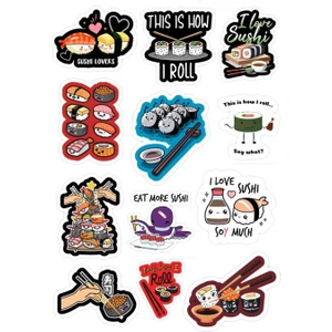 Woohoo Design Sushi Sticker 71