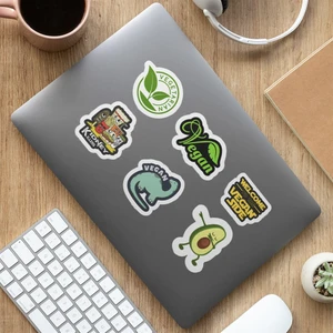 Woohoo Design Vegan Sticker 173