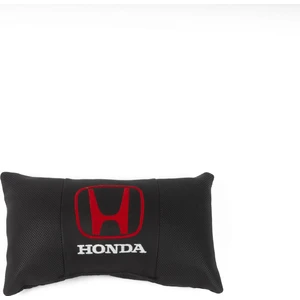 Honda Deri Nakışlı Oto Başlık Boyun Yastığı İki Adet