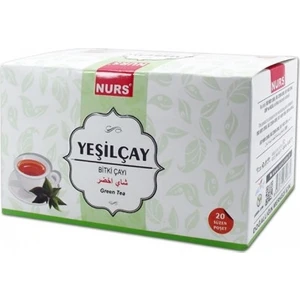 Yeşil Çay Bitki Çayı 20 Li Süzen Poşet Nurs
