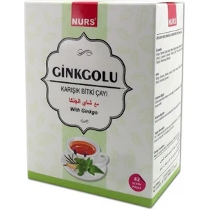 Ginkgolu Çay 42 Li Karışık Bitki Süzen Poş Nurs