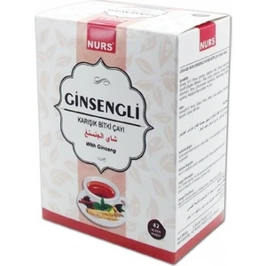 Ginsengli Çay 42 Li Karışık Bitki Süz Poş Nurs