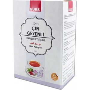 Çin Gevenli Çay 42 Li Karışık Bitkisel Süzen Poşet