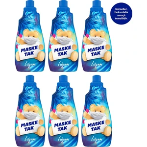 Yumuşatıcı Lilyum 1440 ml 6 x 60 Yıkama