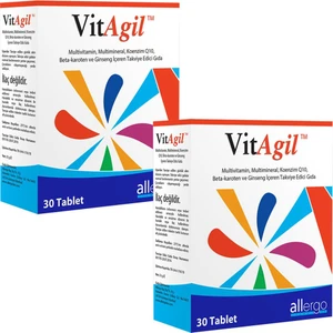 2 Adet Vitagil 30 Tablet | Multivitamin - Multimineral