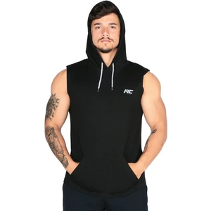 Training Kapüşonlu Kolsuz T-Shirt Siyah