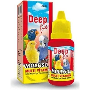 Deep-Fix Multisol - Kuş Multivitamini 30 ml