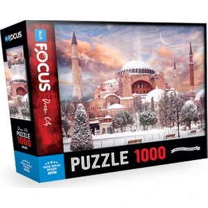 Blue Focus 1000 Parça Puzzle - Ayasofya Camii