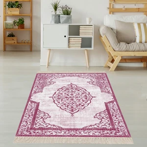 Bona Fortuna Osmanlı Desen Göbekli Dijital Baskı Yıkanabilir Modern Salon Halısı ve Yollu