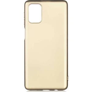 Case Street Samsung Galaxy M31S Kılıf Premier Silikon Esnek Koruma Gold