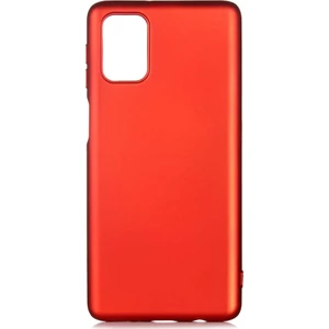 Case Street Samsung Galaxy M31S Kılıf Premier Silikon Esnek Koruma Kırmızı