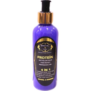 Special For You Blue Protein, Anti Yellow 4 In 1 Saç Bakım ve Düzleştirme Protein Brezilya Fönü ve Bakım 200ML
