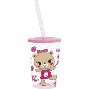 340 cc Desenli Pipetli Bardak