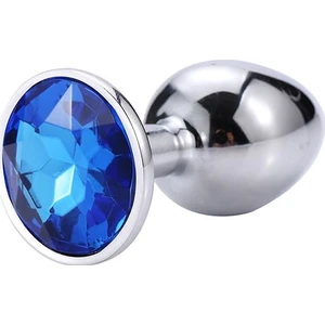 Lilitu Shop Mücevher Taşlı Paslanmaz Çelik Anal Tıkaç (Plug)