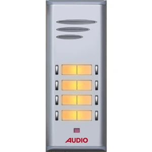 004845 E08 Çift Butonlu Zil Panel 8'li