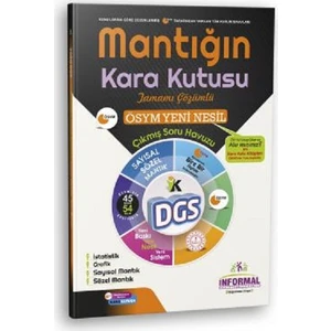 İnformal Yayınları 2020 DGS Sayısal ve Sözel Mantığın Kara Kutusu Konu Özetli Çıkmış Soru Havuzu