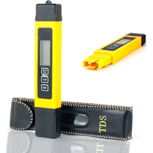 Tds Metre Termometreli Su Kalite Ölçüm Cihazı+Pil+Kılıf