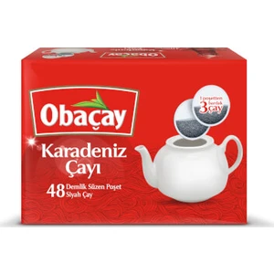Karadeniz Çayı Demlik Poşet 3,2 Gr(48'li)