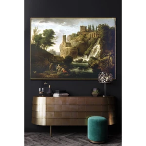 Hediyeler Kapında 100X140 Rönesans Kasvet Kanvas Duvar Tablo