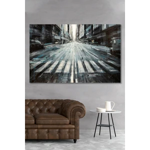 Hediyeler Kapında 90x130 Yağlı Boya Görünümlü Street Kanvas Tablo