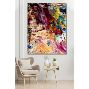Hediyeler Kapında 100X140 Yağlı Boya Görünümlü Renkler Kanvas Tablo