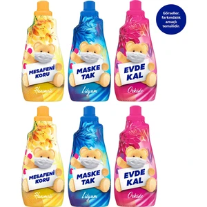 Extra Yumuşatıcı Hanımeli + Orkide + Lilyum 1440 ml 6 x 60 Yıkama