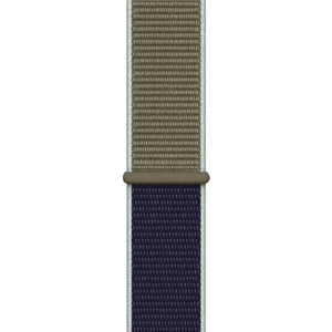 Spor Loop Kordon, Apple Watch Series SE/10/9/8/7/6/5/4/3 Uyumlu 49mm-46mm-45mm-44mm-42mm, Uçuk Haki