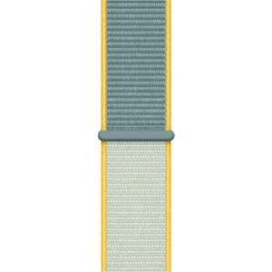 Spor Loop Kordon, Apple Watch Series SE/10/9/8/7/6/5/4/3 Uyumlu 49mm-46mm-45mm-44mm-42mm, Gün Işığı