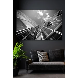 Hediyeler Kapında 50X70 Plaza Kanvas Duvar Tablo