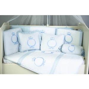 Kista Baby Bebek Uyku Seti Nevresim Takımı 60x120 Crown Mavi
