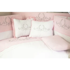 Kista Baby Bebek Uyku Seti Nevresim Takımı 70x130 Silver Pembe