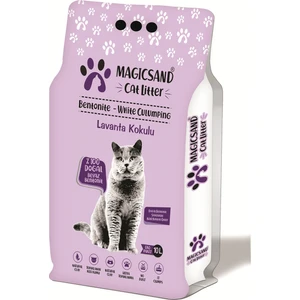 Cat Litter Lavanta Kokulu Kedi Kumu İnce Taneli 10 lt