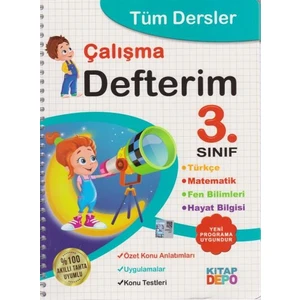 Kitap Depo Yayınları 3. Sınıf Tüm Dersler Çalışma Defterim