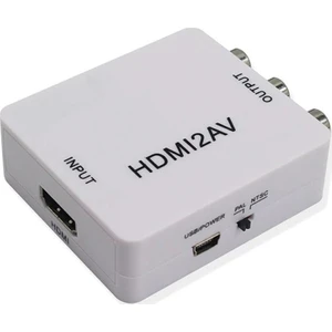 HDMI To Av Dönüştürücü Adaptör 1080P Full Hd