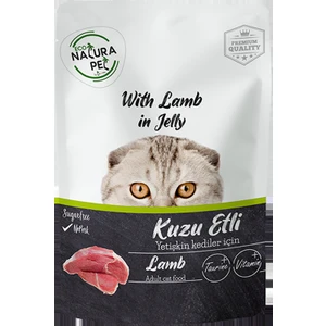 Eco Natura Pet Yetişkin Kedi Kuzu Etli 85 gr Pouch x 20