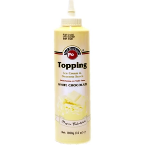 Fo Beyaz Çikolata Topping Sos 1 kg