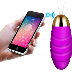 Lilitu Shop Telefondan Kumandalı 10 Fonksiyonlu Masaj Vibratörü Zevk Yumurtası